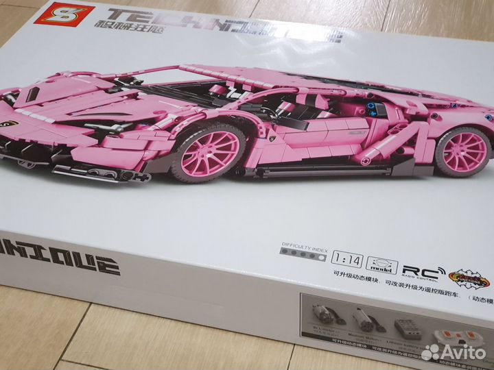 Конструктор Lambo Technic 1294 детали ду