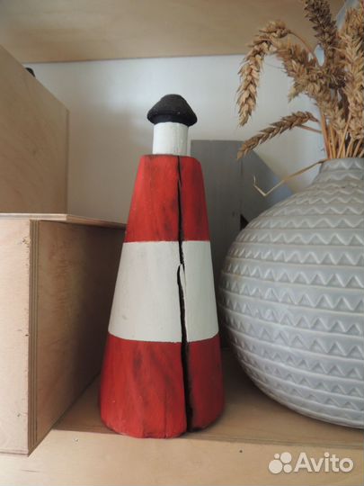 Маяк деревянный,декор в морском стиле