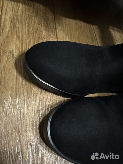 Ботфорты чулки zara