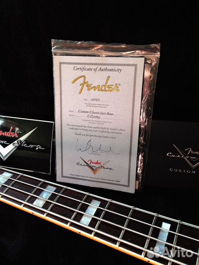 Fender Custom Shop Custom Classic Jazz Bass 2011
