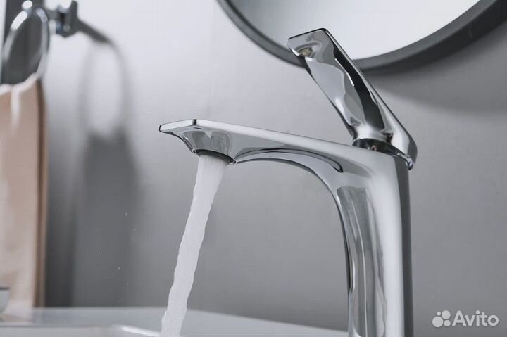 Смеситель для раковины Shevanik S9101, хром