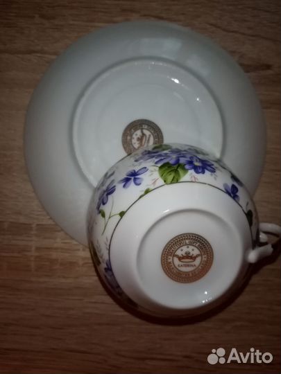 Фарфоровая чайная (кофейная) пара