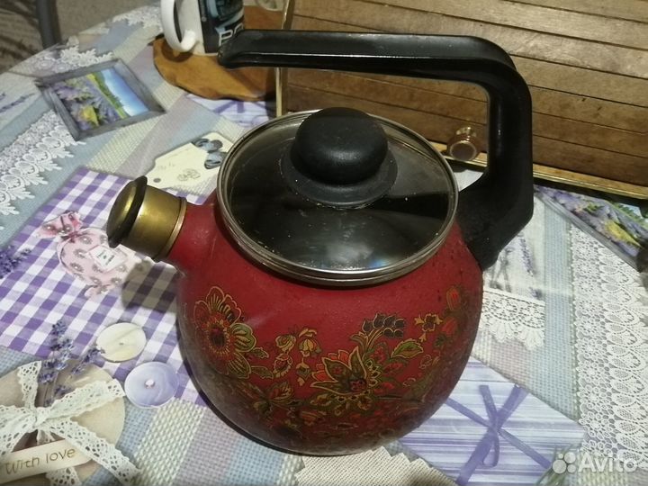 Чайник со свистком бу