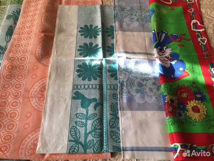 Льняные полотенца и салфетки