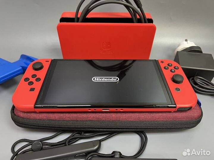 Nintendo Switch Oled mario edition