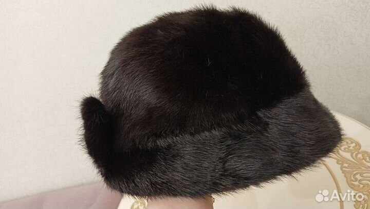 Шапка норковая женская