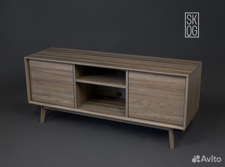 Тумба тв «Обычная» из дуба