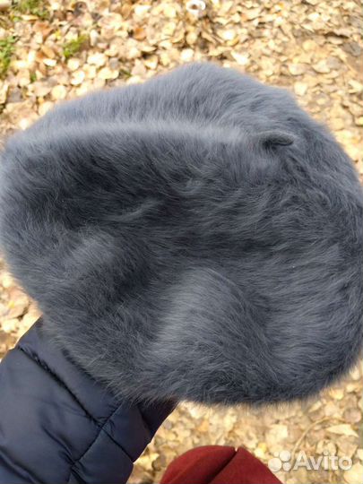 Берет новый пух норки/ ангорка