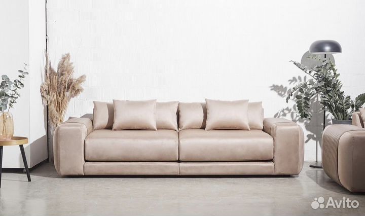 Диван дизайнерский прямой