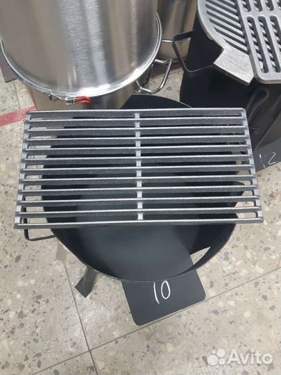 Чугунная решетка гриль