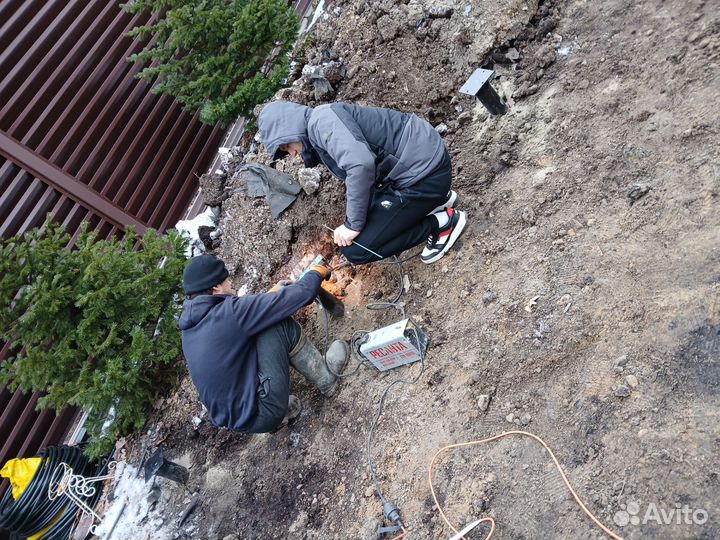 Винтовые сваи под ключ установка