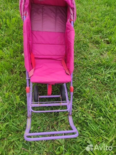 Детские санки коляска