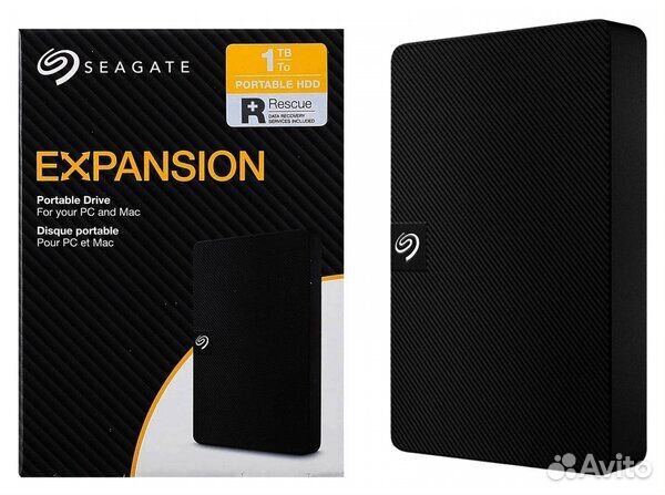 Внешний диск HDD Seagate Expansion 1TB купить в Краснодаре с доставкой ...