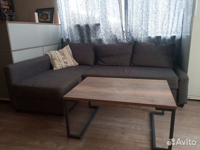 Угловой диван IKEA Friheten (Фрихетэн), серый