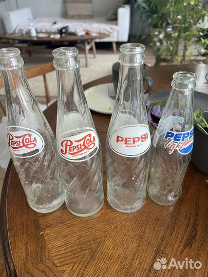 Бутылки Pepsi Cola 1974