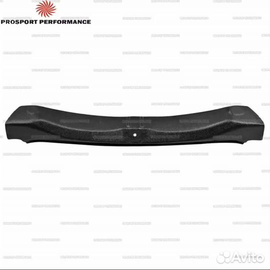 Защитная накладка на порог багажника на Рено Логан