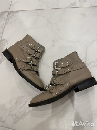Сапоги topshop размер 37,5 нат. кожа