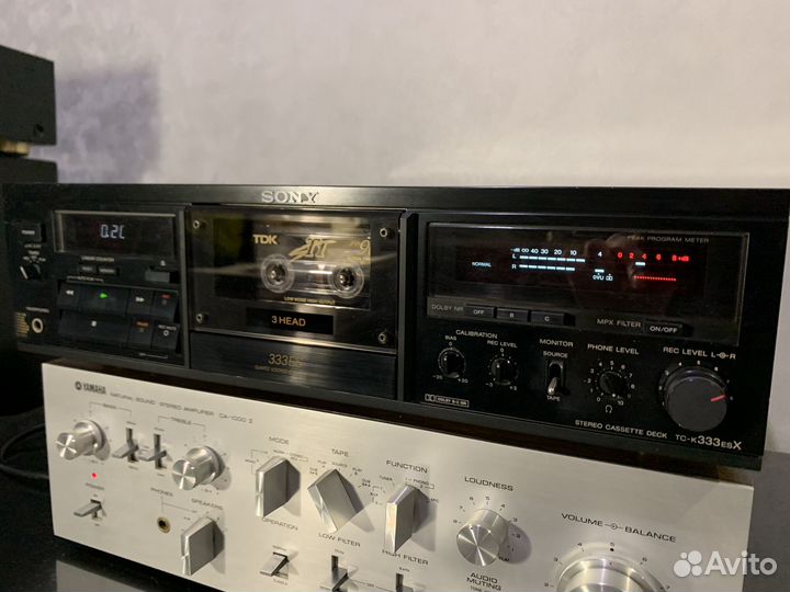 Кассетная дека sony TC-K333ESX