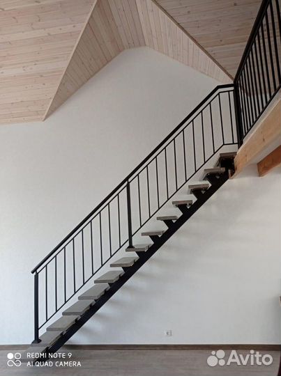 Лестницы на металлокаркасе