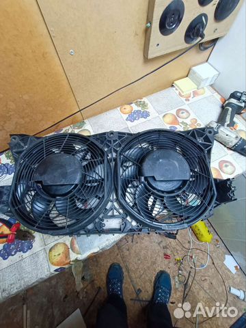 Винтилятор охлаждения кондицыанера Mercedes Benz