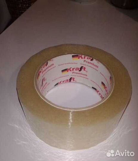 Лента клейкая, скотч прозрачный 66м. Х 48мм. 40мкм