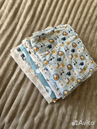 Пеленки фланель 7 штук