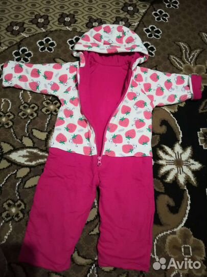 Комбинезон демисезонный 74-80
