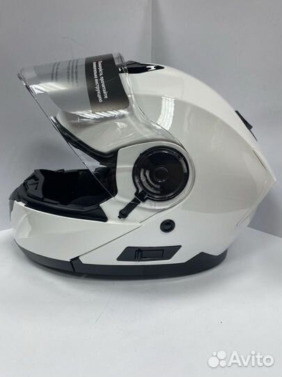 Шлем модуляр новый белый XS/S