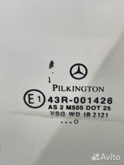 Стекло двери заднее Mercedes W220 Long