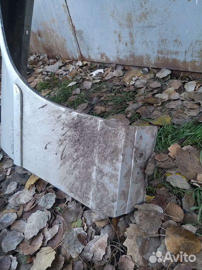 Крыло правое део нексия цвет серебристый