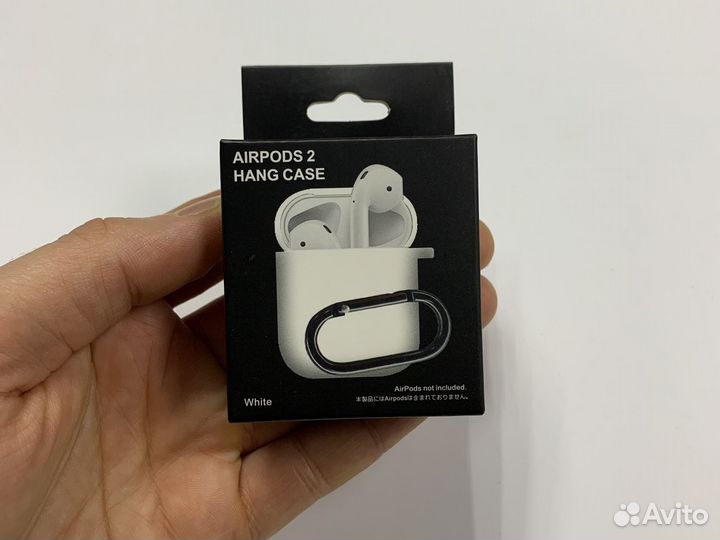 AirPods 2 ориг + чехол и гарантия