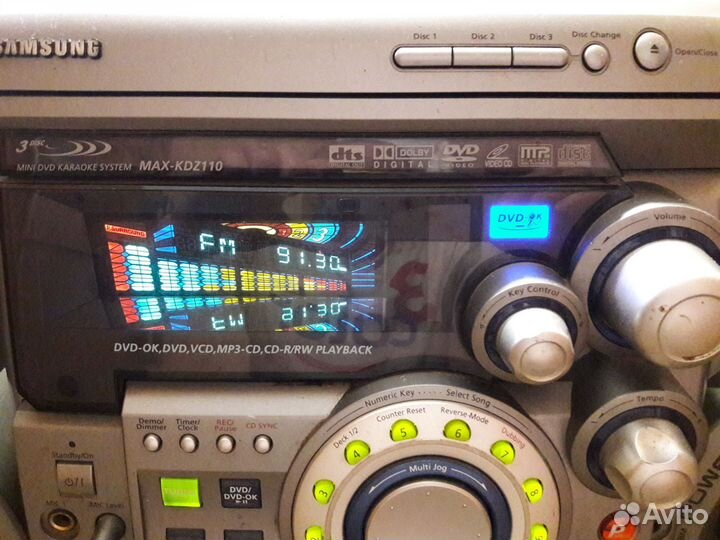 Музыкальный центр samsung с караоке