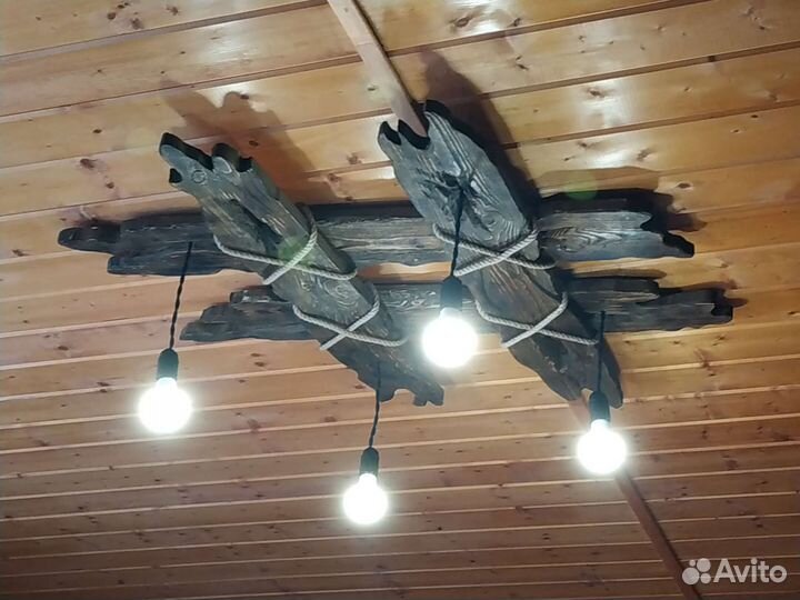 Люстра потолочная ручной работы