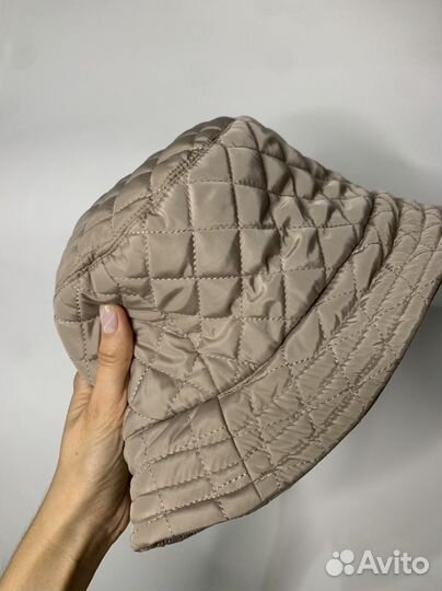 Панама стеганая теплая на синтепоне новая