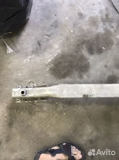 Opel astra h усилитель заднего бампера