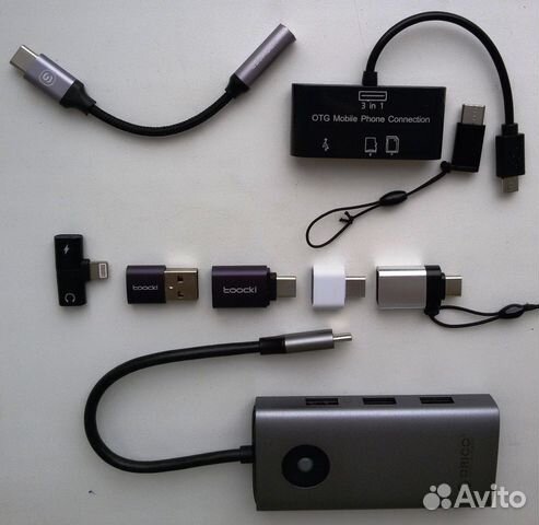 Адаптер OTG USB Type-C hdmi