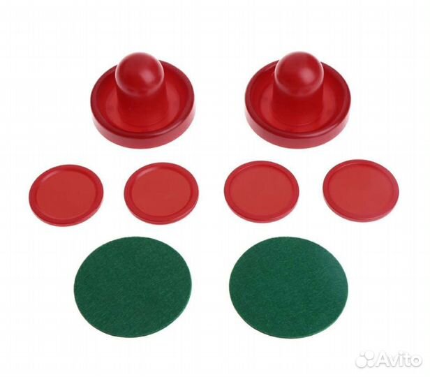 Шайбы и биты(толкатели) для аэрохоккея