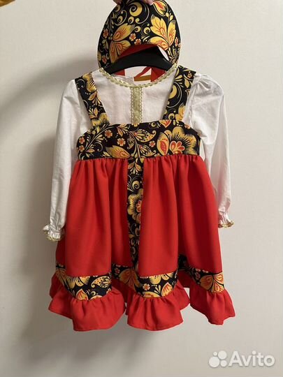 Русский народный костюм для девочки прокат
