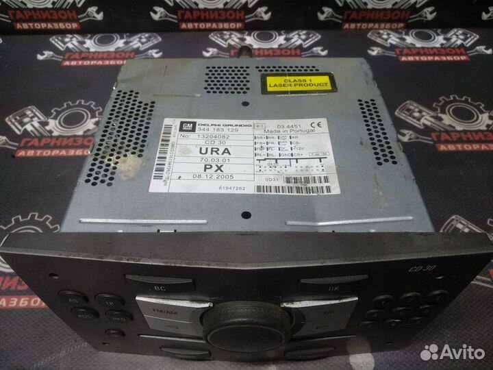 Штатная магнитола Opel Astra H