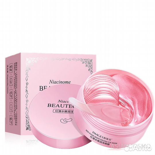 Гидрогелевые патчи С розовой водой И рубиновой пуд