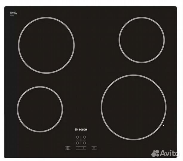 Варочная панель электрическая bosch PKE611D17E