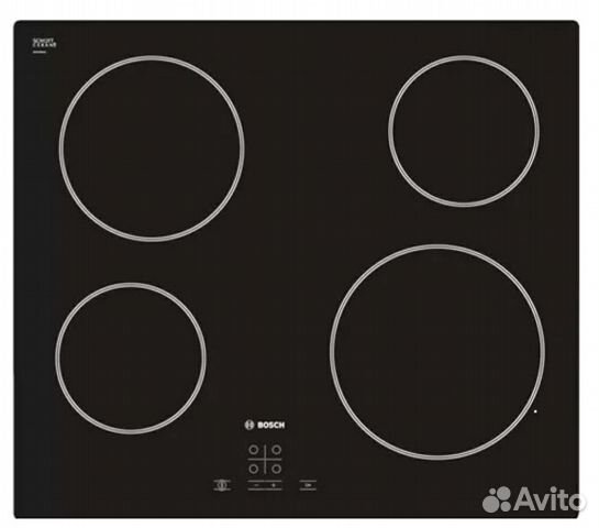 Варочная панель электрическая bosch PKE611D17E