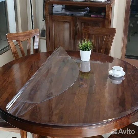 Гибкое стекло на стол мягкое