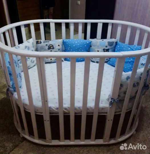 Детская кроватка трансформер 8 в 1