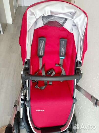 Коляска uppababy vista v2 для 1го, погодок, 3их