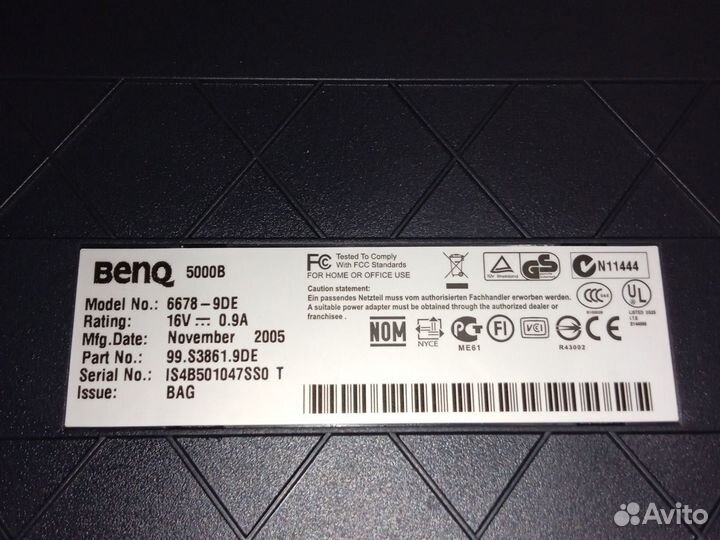 Сканер benq 5000в