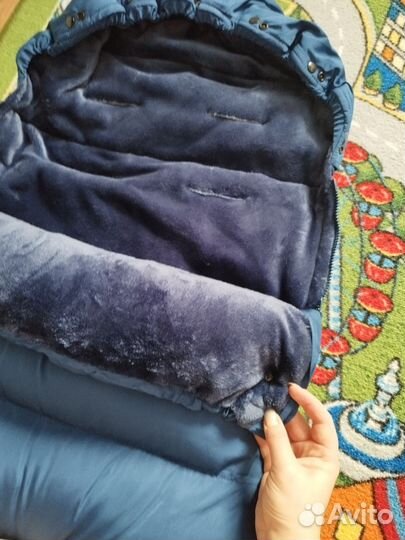 Зимний конверт в коляску