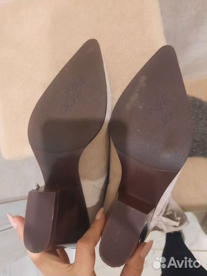 Сапоги женские натуральная замша