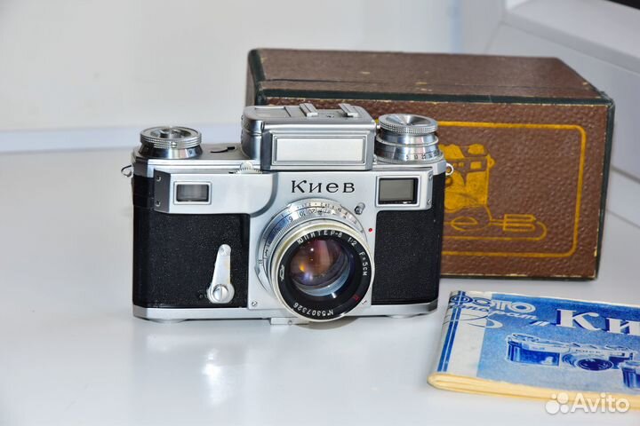 Киев-3 1953 год дальномерный фотоаппарат СССР