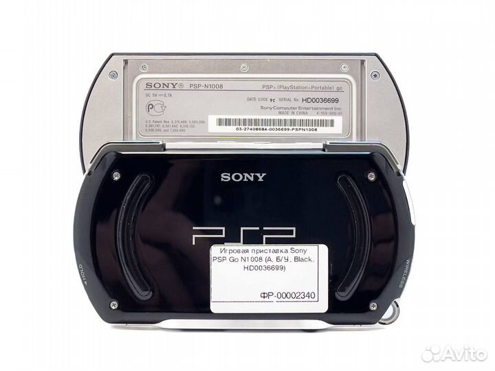 Игровая приставка Sony PSP Go N1008 (A, Б/У, Black